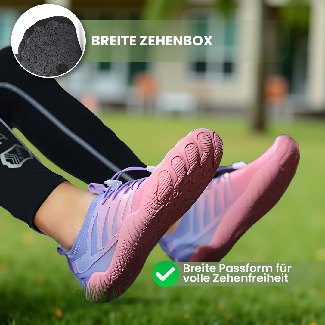 Entlastungsschritt 4mm – Linderung für Füße, Knie und Rücken